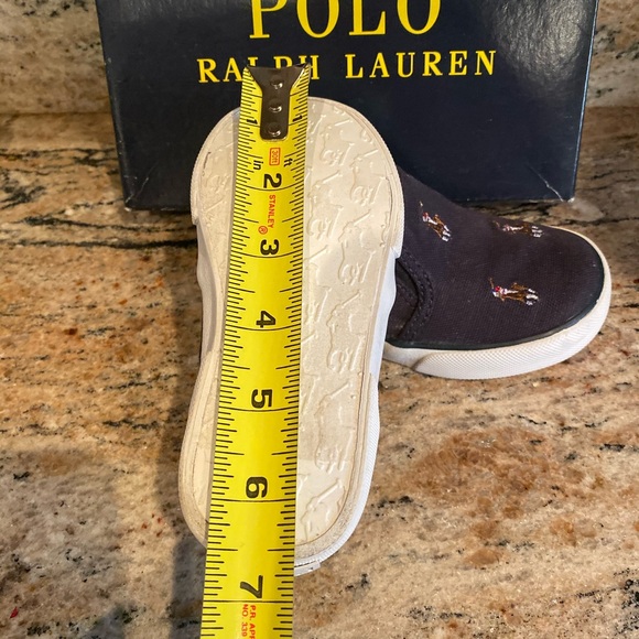Ralph Lauren Polo baby kiddie slip ons!! - Picture 3 of 4